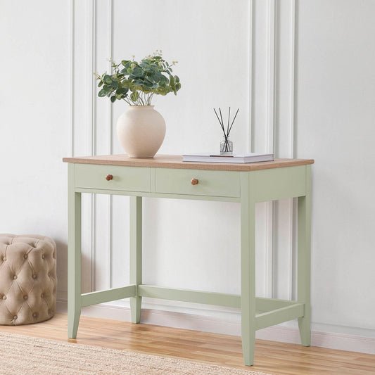 Nell Console Dressing Table - Sage Green - DUSK