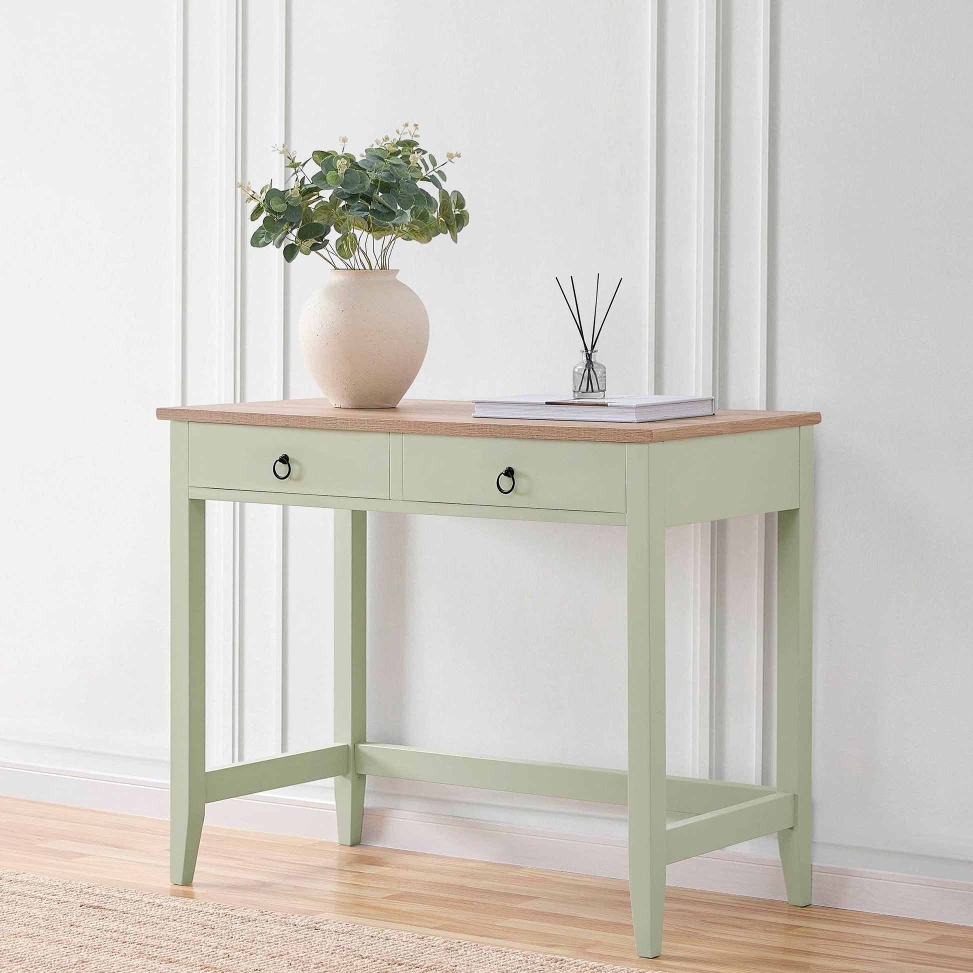 Nell Console Dressing Table - Sage Green - DUSK