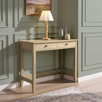 Nell Console Table - Light Wood - DUSK