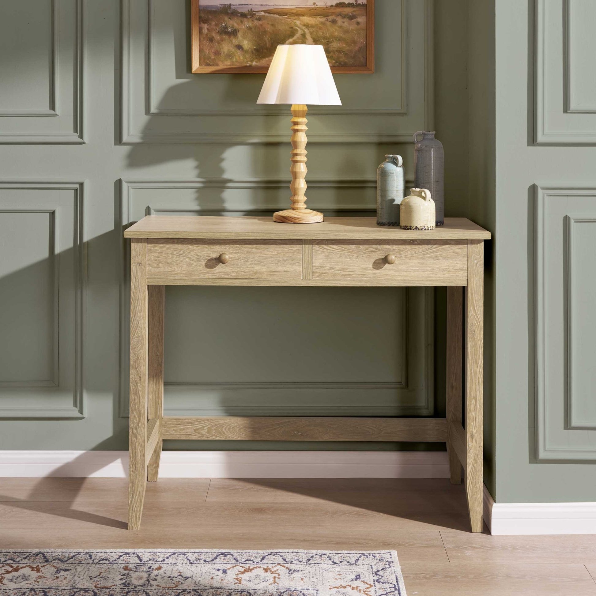 Nell Console Table - Light Wood - DUSK