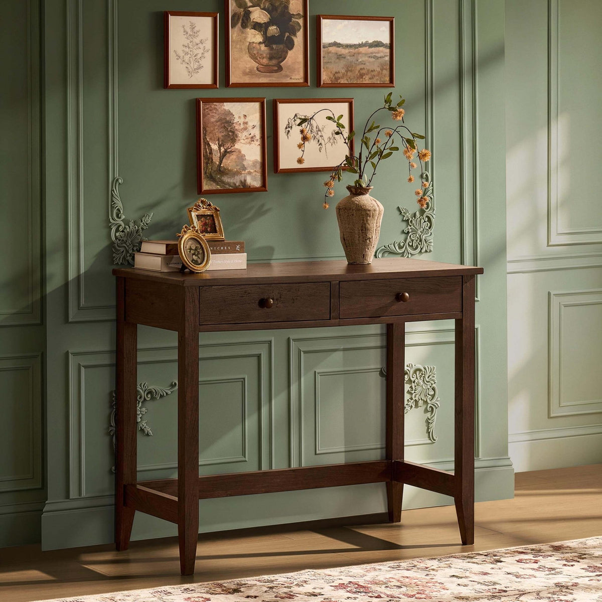 Nell Console Table - Walnut - DUSK