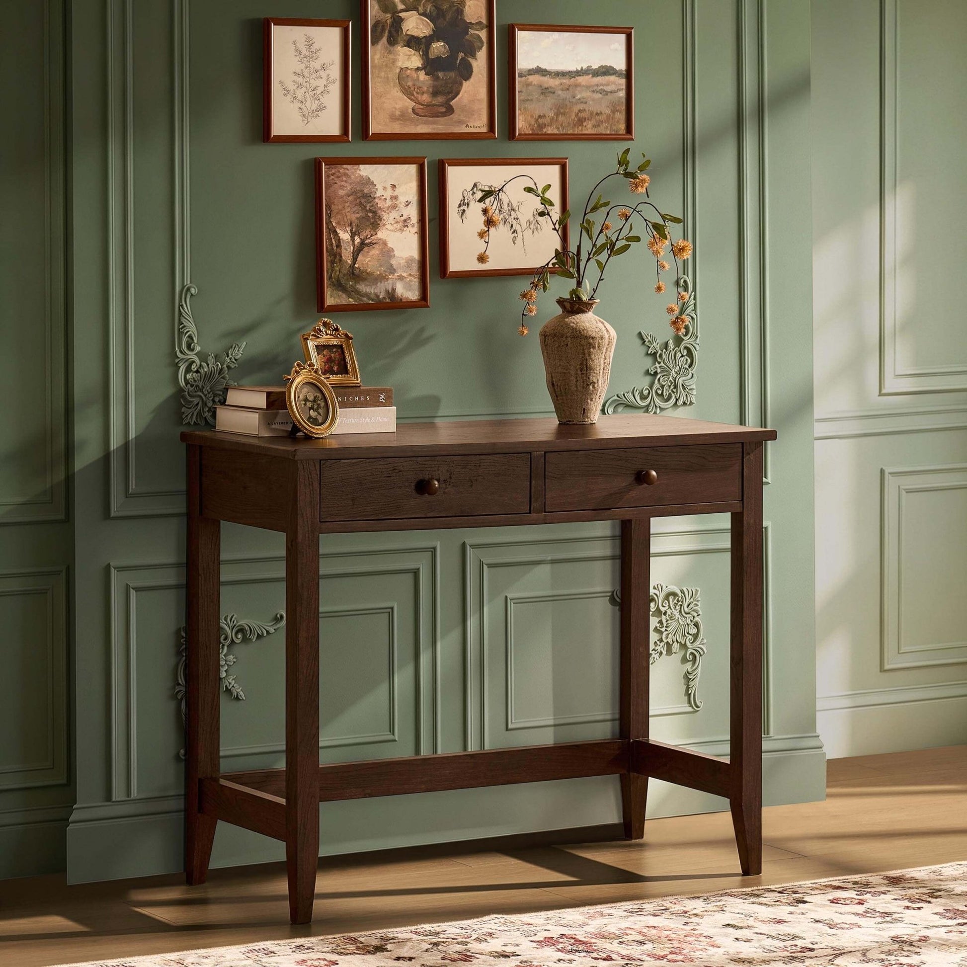 Nell Console Table - Walnut - DUSK