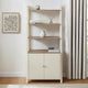 Nell Hallway Shelf with Cupboard - Cream - DUSK