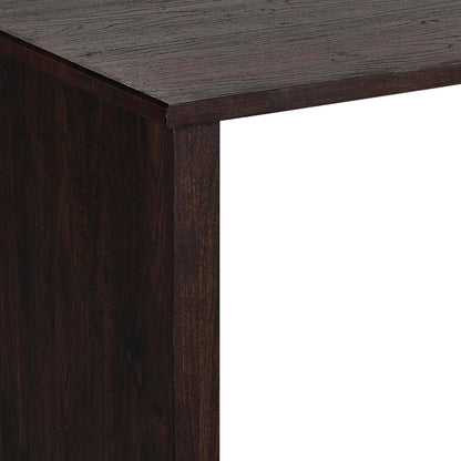 Nell Large Dressing Table with Drawers - Walnut - DUSK