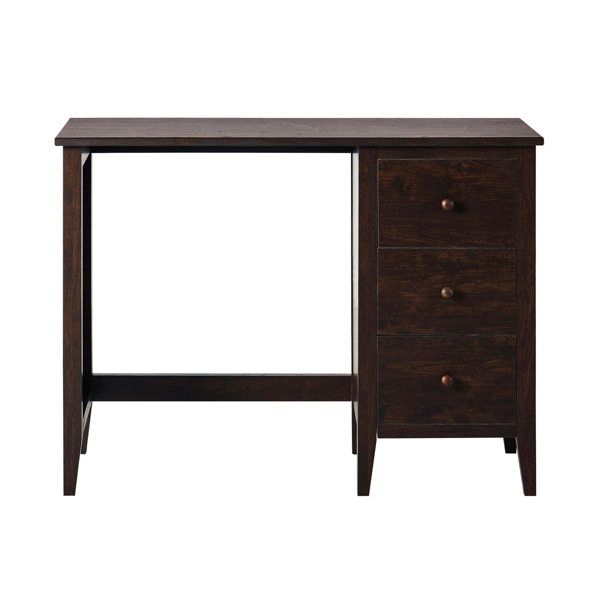 Nell Large Dressing Table with Drawers - Walnut - DUSK