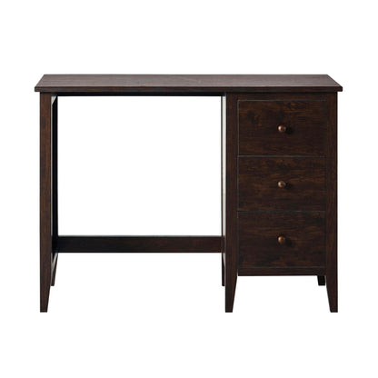 Nell Large Dressing Table with Drawers - Walnut - DUSK