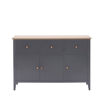 Nell Large Sideboard - Charcoal - DUSK