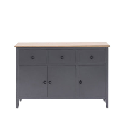 Nell Large Sideboard - Charcoal - DUSK