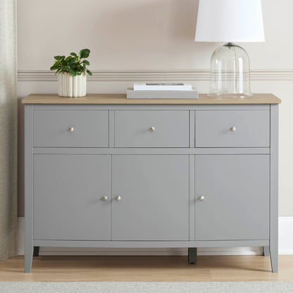 Nell Large Sideboard - Grey - DUSK