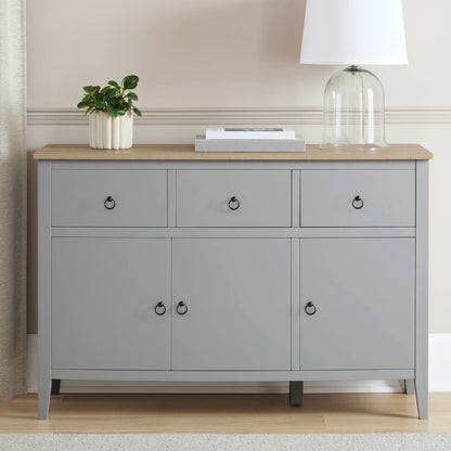 Nell Large Sideboard - Grey - DUSK