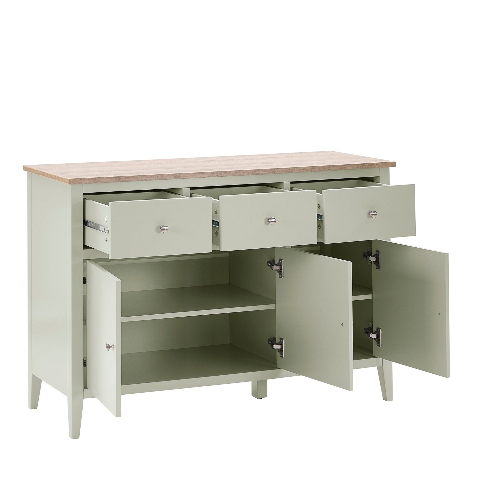 Nell Large Sideboard - Sage Green - DUSK