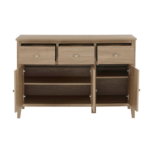 Nell Large Sideboard - Wood - DUSK