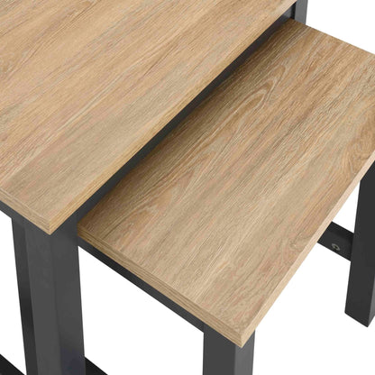 Nell Nesting Side Table - Charcoal - DUSK