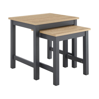 Nell Nesting Side Table - Charcoal - DUSK