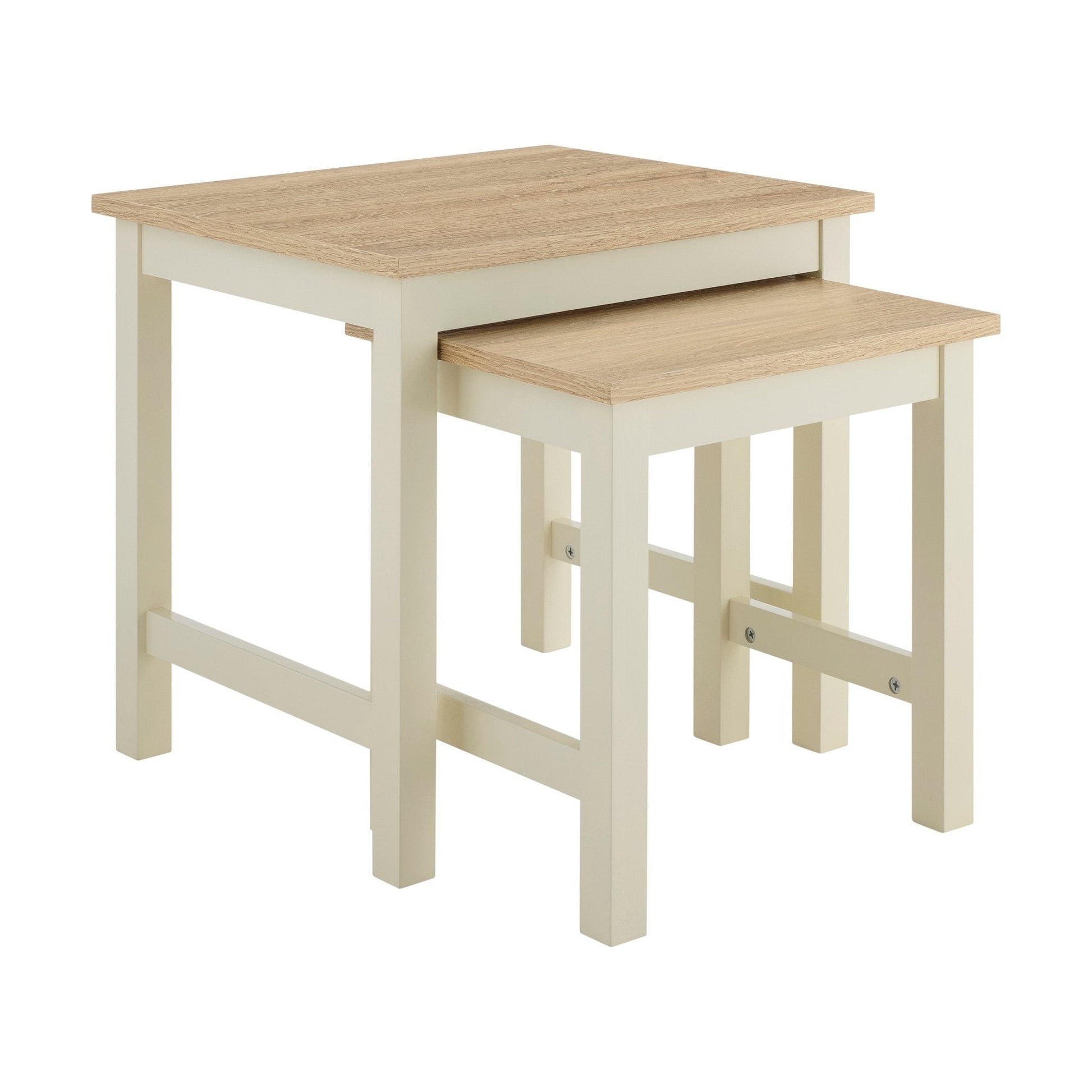 Nell Nesting Side Table - Cream - DUSK