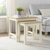 Nell Nesting Side Table - Cream - DUSK