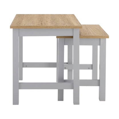 Nell Nesting Side Table - Grey - DUSK