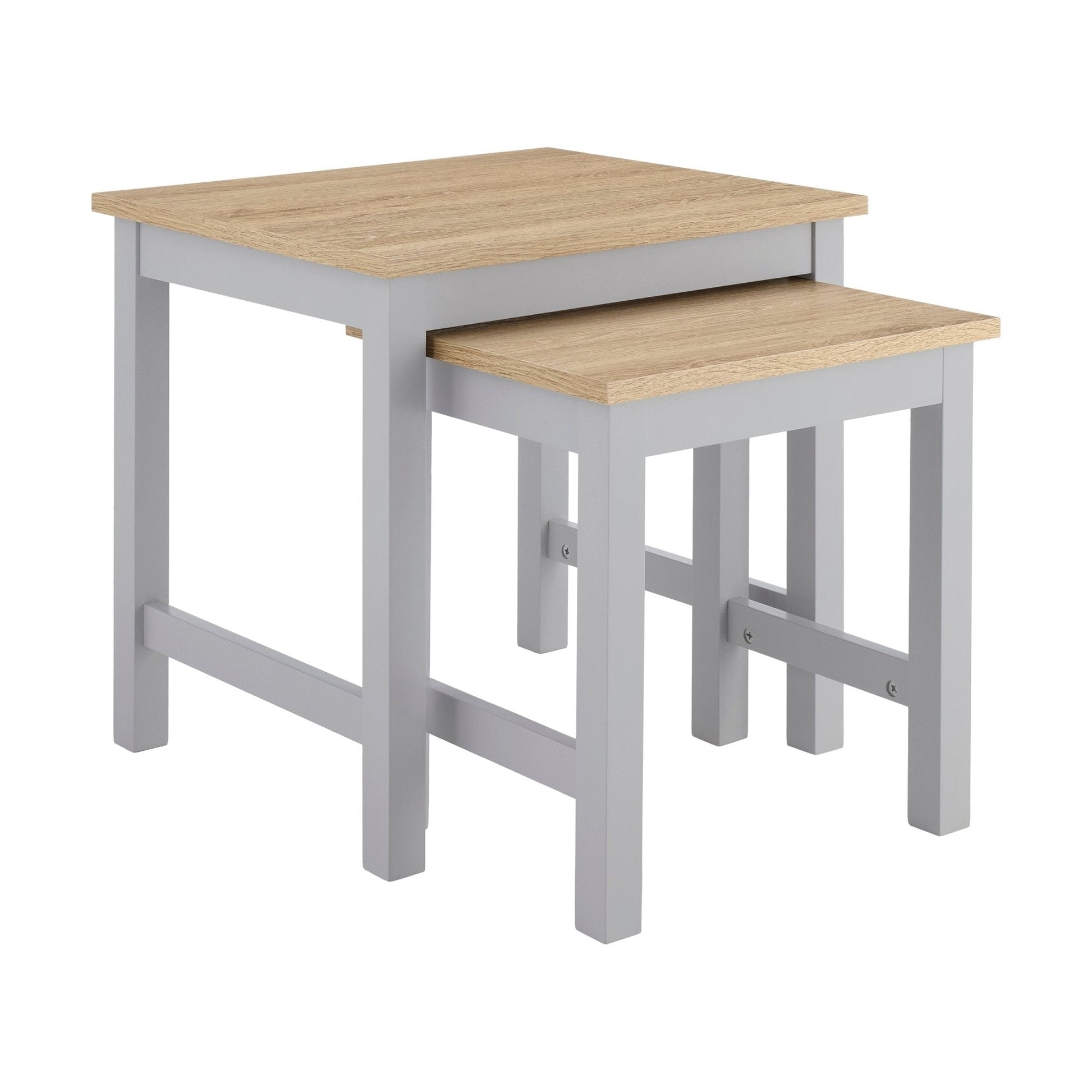 Nell Nesting Side Table - Grey - DUSK