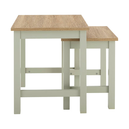 Nell Nesting Side Table - Sage Green - DUSK