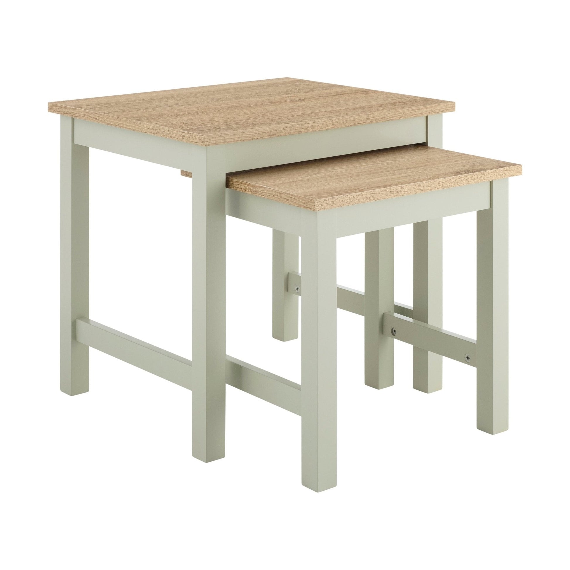 Nell Nesting Side Table - Sage Green - DUSK