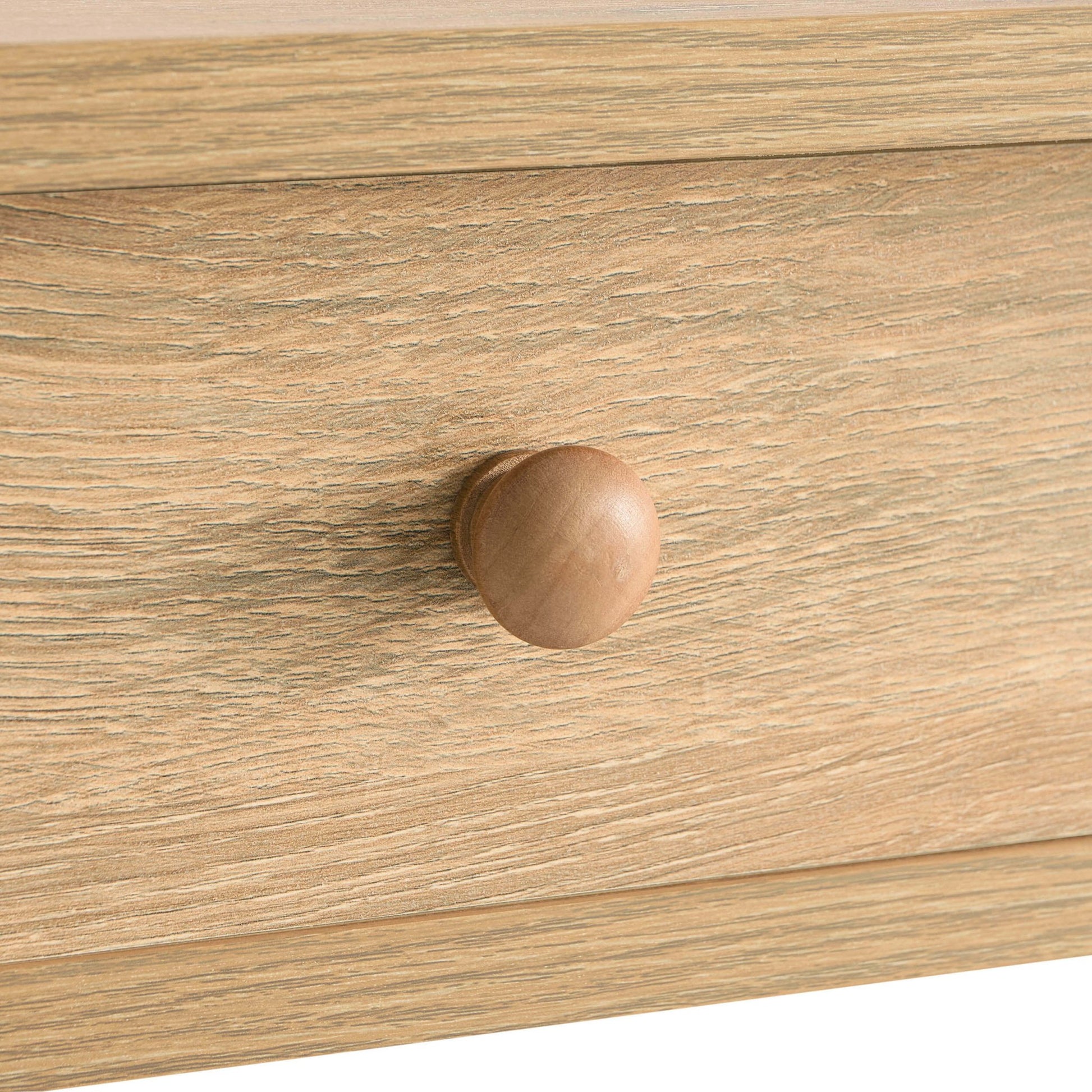Nell Seated Storage Cabinet - Light Wood - DUSK