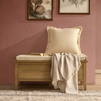 Nell Seated Storage Cabinet - Light Wood - DUSK