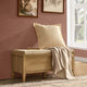 Nell Seated Storage Cabinet - Light Wood - DUSK