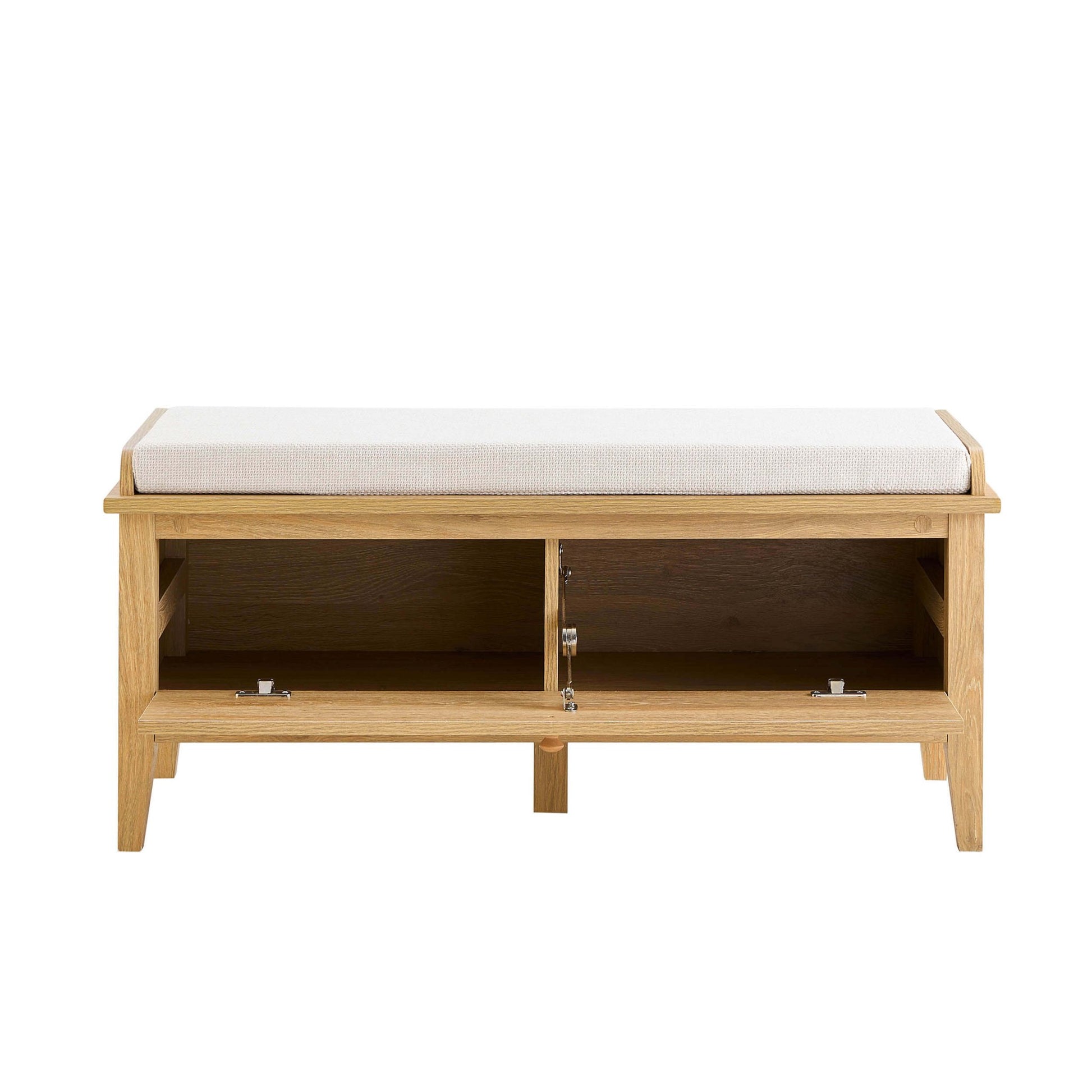 Nell Seated Storage Cabinet - Light Wood - DUSK