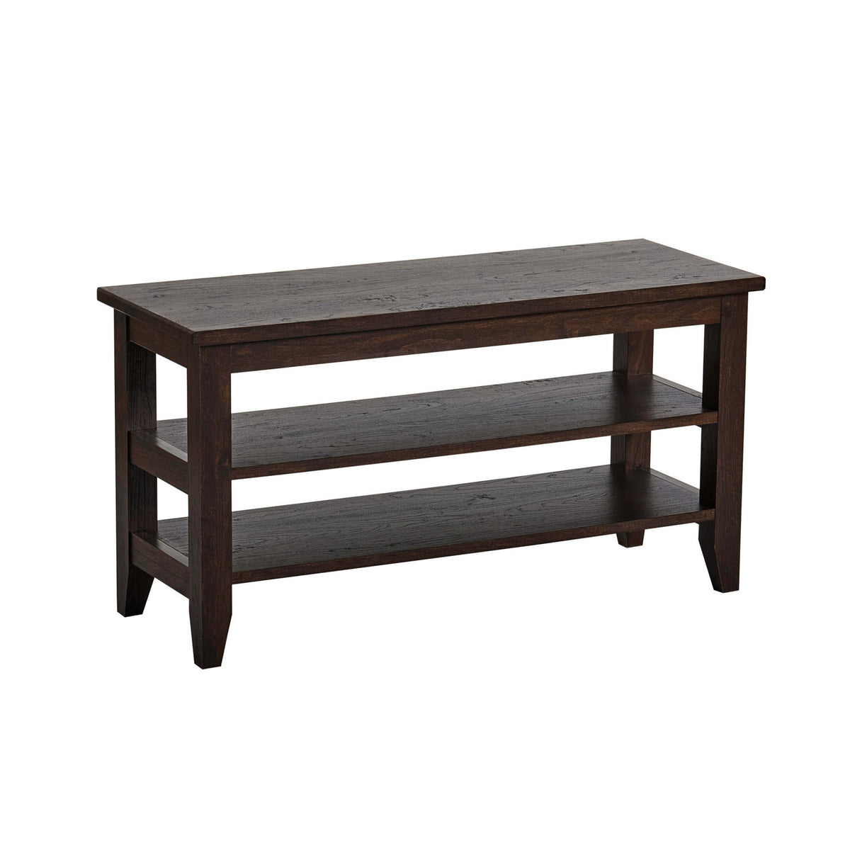 Nell Shoe Storage Bench - Walnut - DUSK