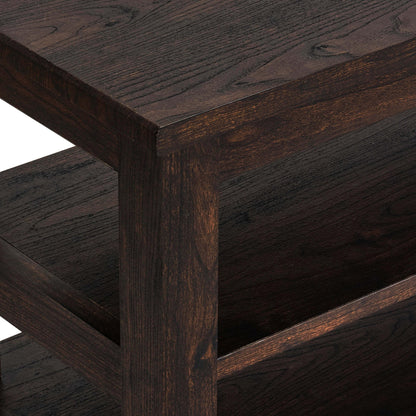 Nell Shoe Storage Bench - Walnut - DUSK