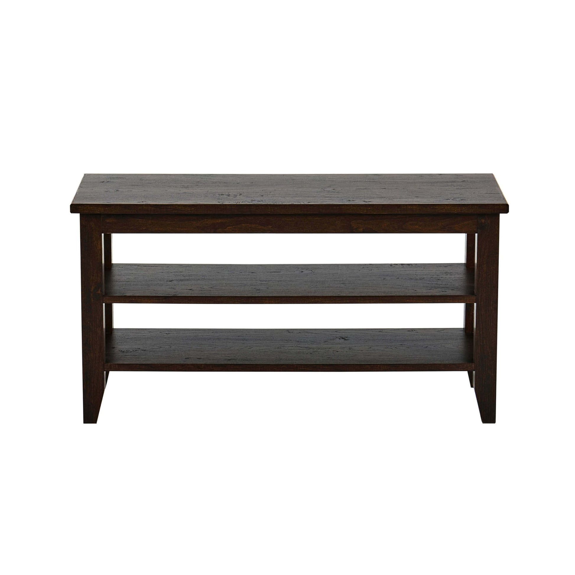 Nell Shoe Storage Bench - Walnut - DUSK