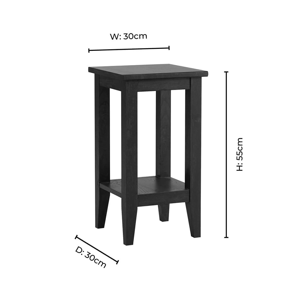 Nell Side Table - Walnut - DUSK