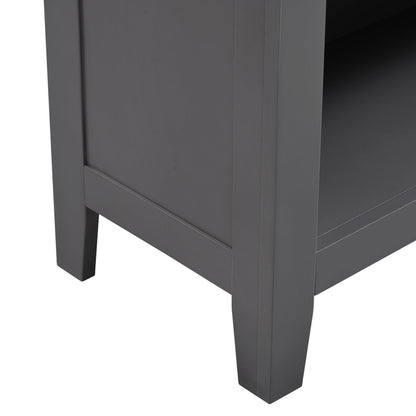 Nell Small Bookshelf - Charcoal - DUSK