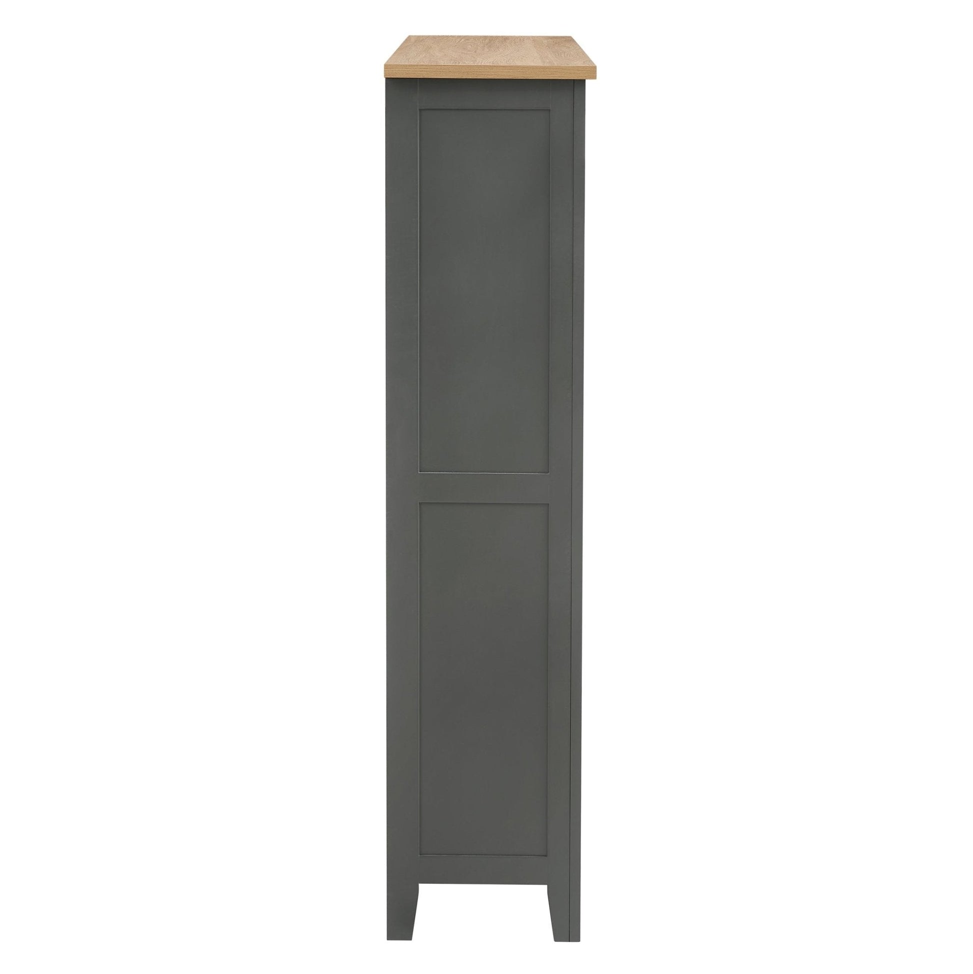 Nell Small Bookshelf - Charcoal - DUSK