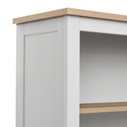 Nell Small Bookshelf - Grey - DUSK