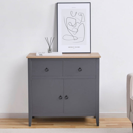 Nell Small Sideboard - Charcoal - DUSK