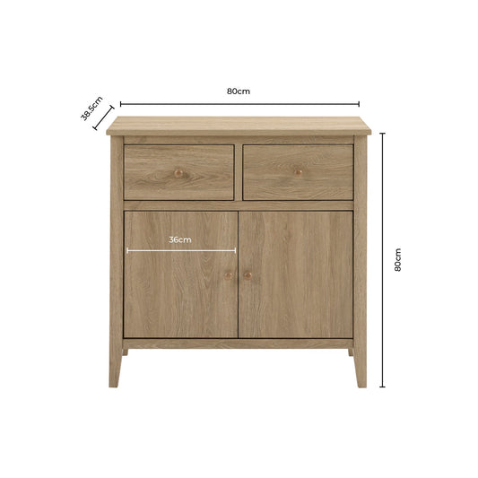 Nell Small Sideboard - Cream - DUSK