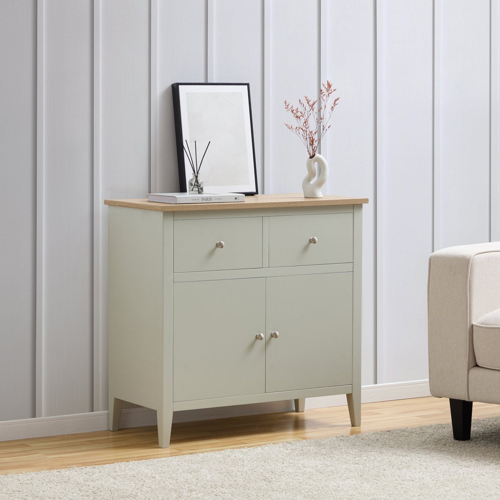 Nell Small Sideboard - Sage Green - DUSK