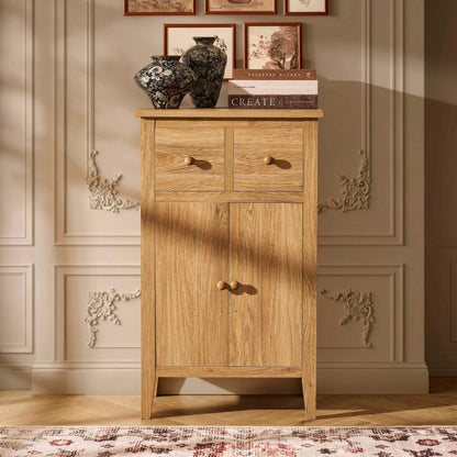 Nell Space Saving Sideboard - Light Wood - DUSK