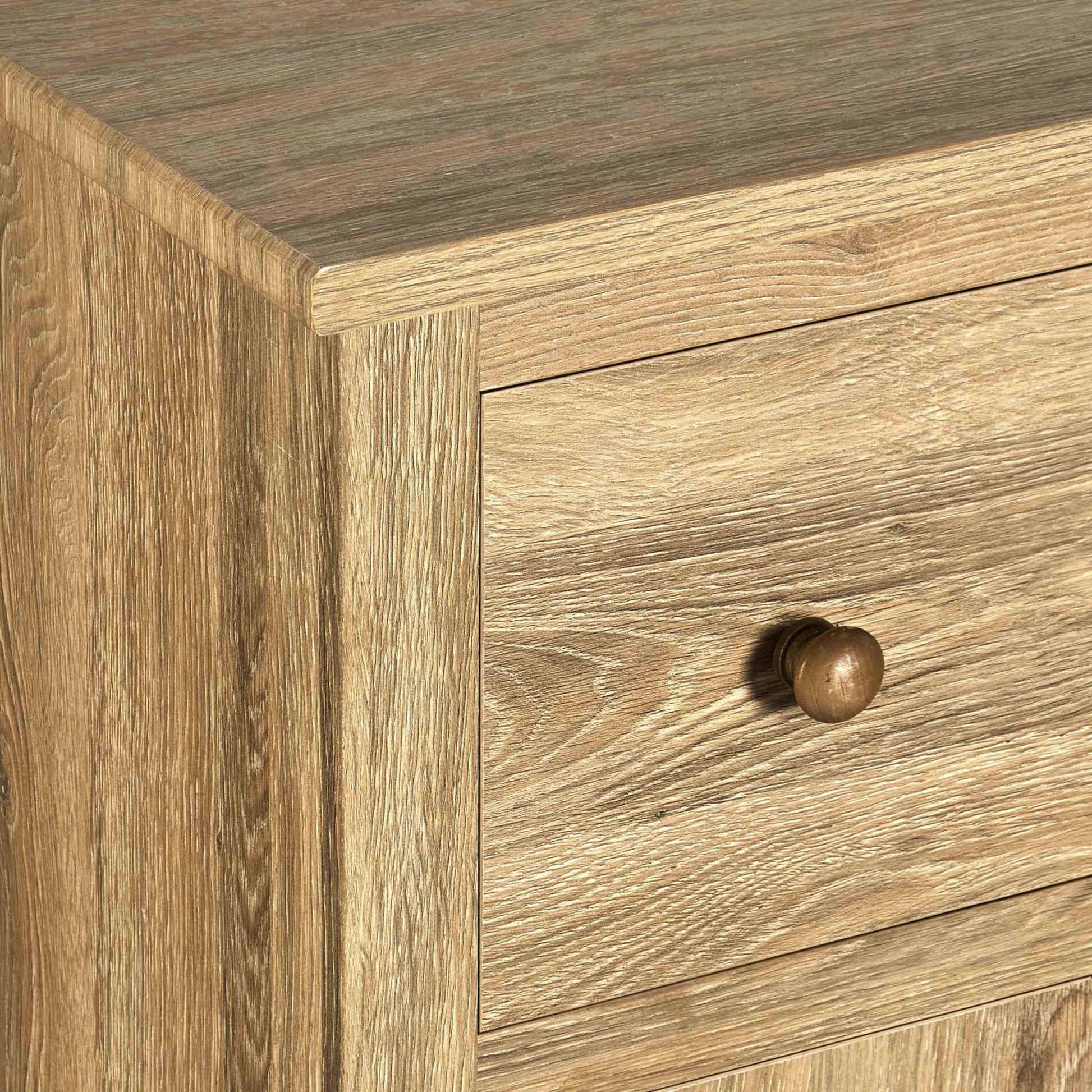 Nell Space Saving Sideboard - Light Wood - DUSK