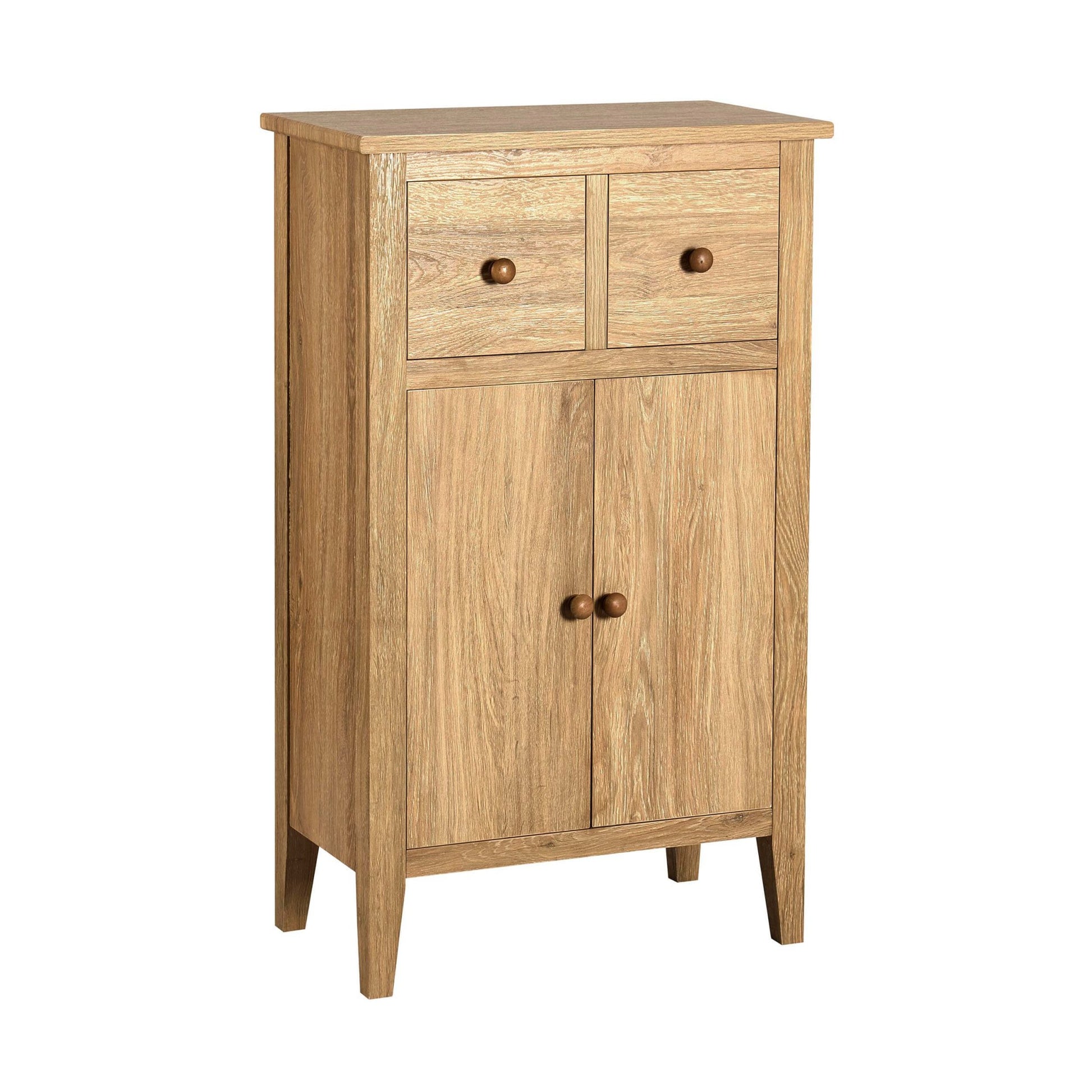 Nell Space Saving Sideboard - Light Wood - DUSK