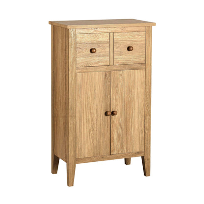 Nell Space Saving Sideboard - Light Wood - DUSK