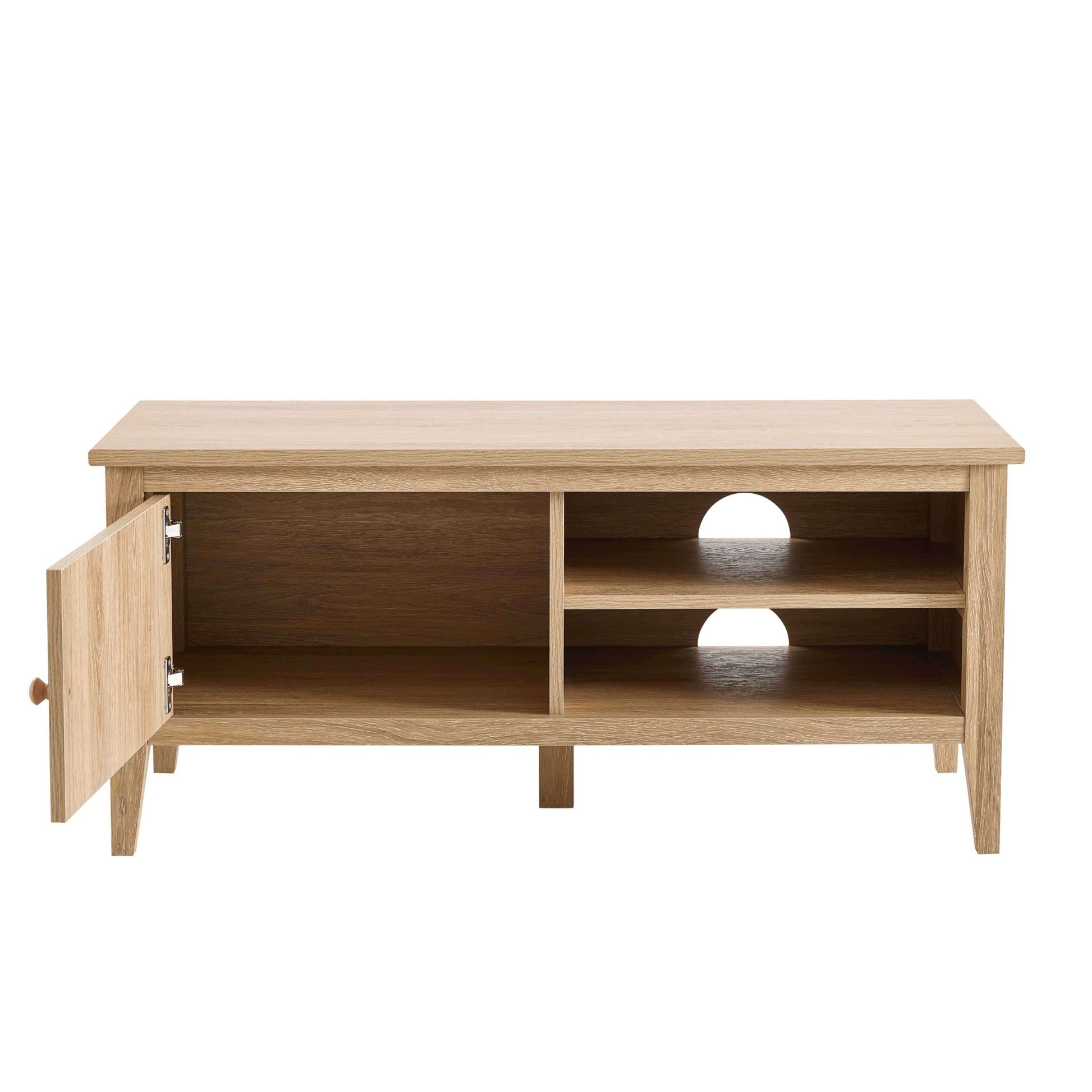 Nell Space Saving TV Unit (100cm) - Light Wood - DUSK