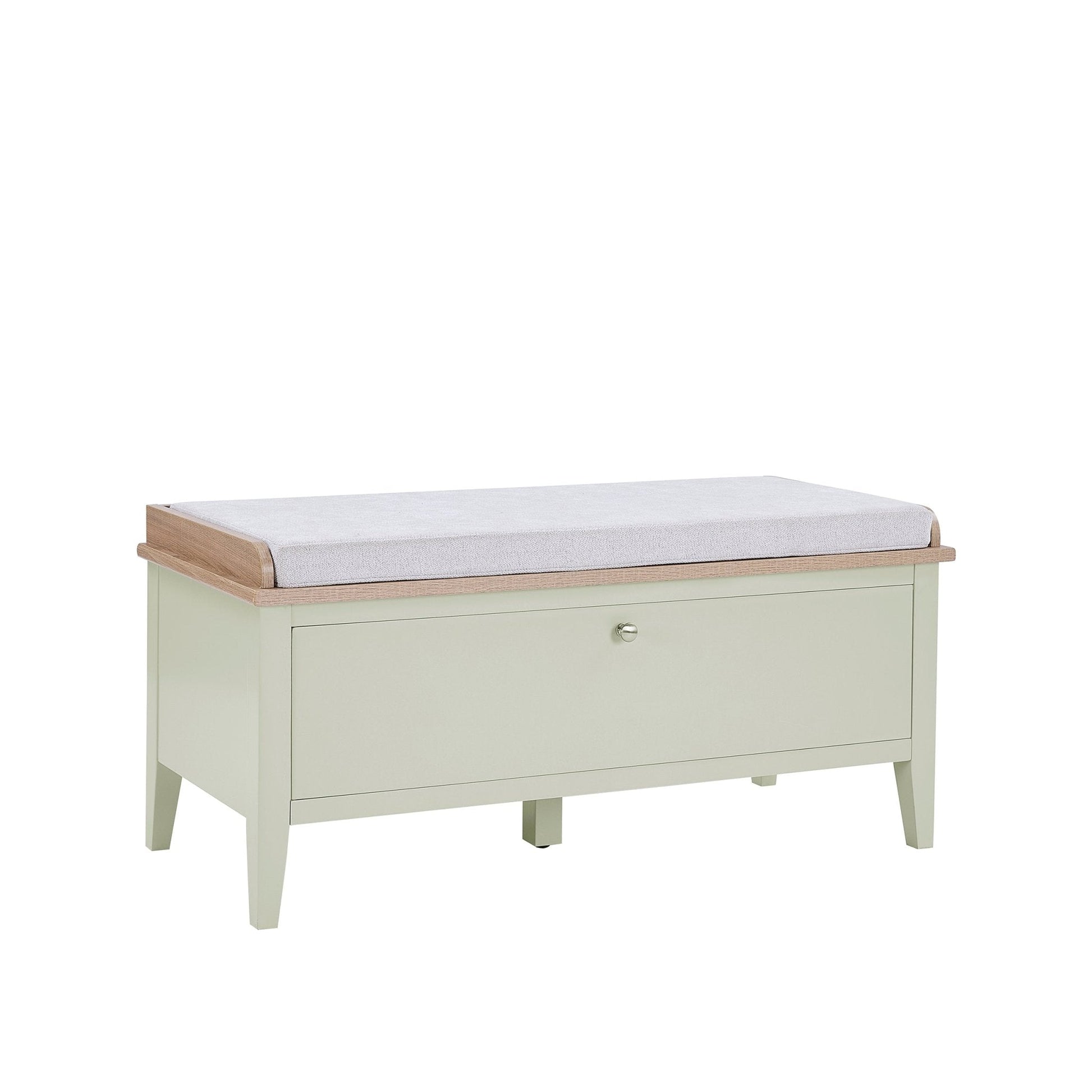 Nell Storage Cabinet With Seat - Sage Green - DUSK