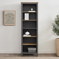 Nell Tall Bookshelf - Charcoal - DUSK