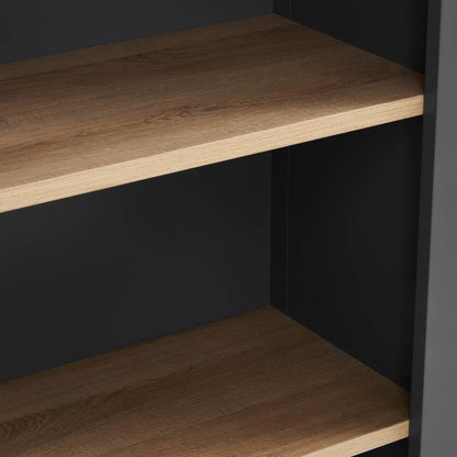 Nell Tall Bookshelf - Charcoal - DUSK