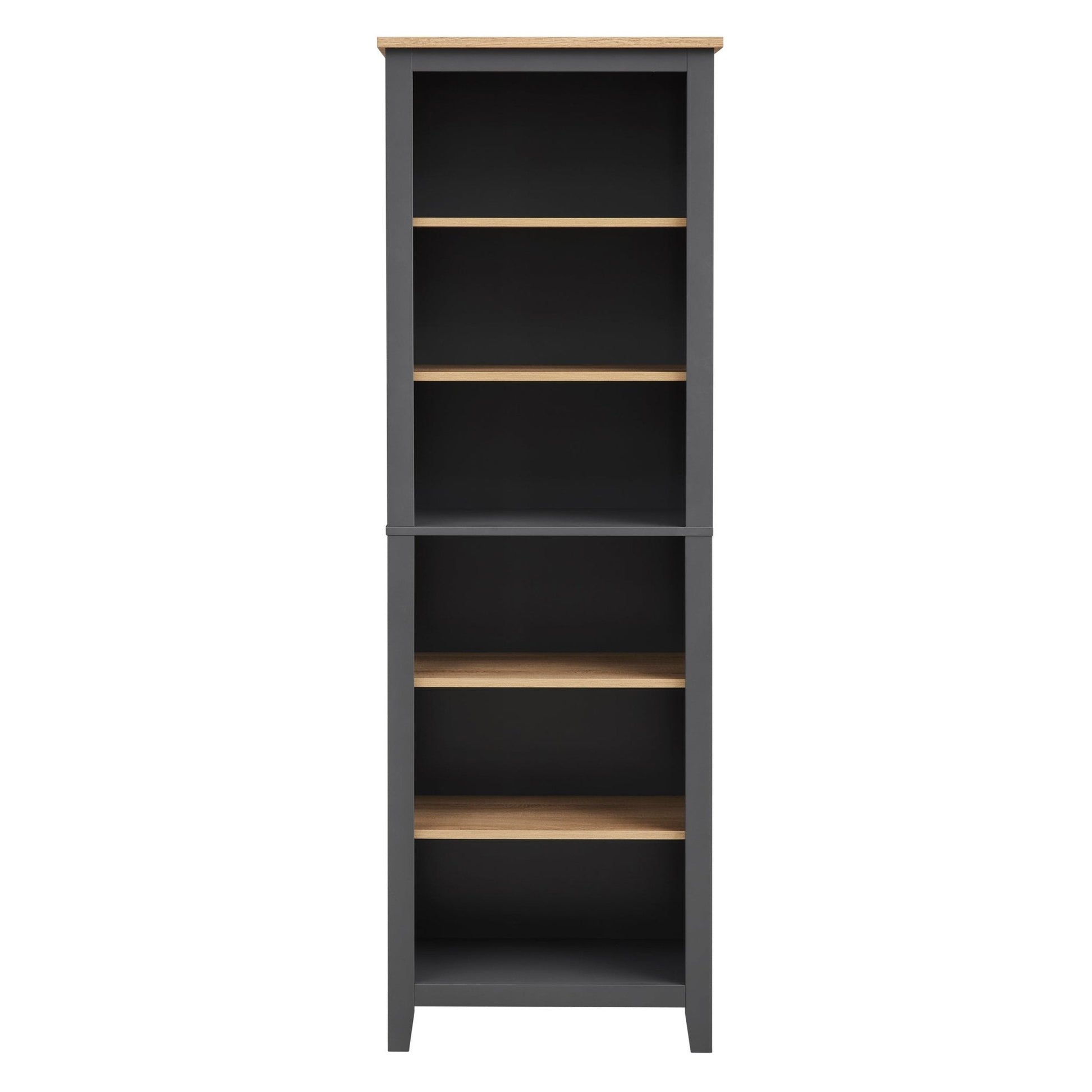 Nell Tall Bookshelf - Charcoal - DUSK