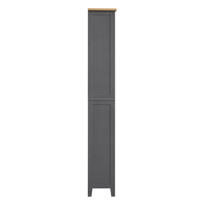 Nell Tall Bookshelf - Charcoal - DUSK