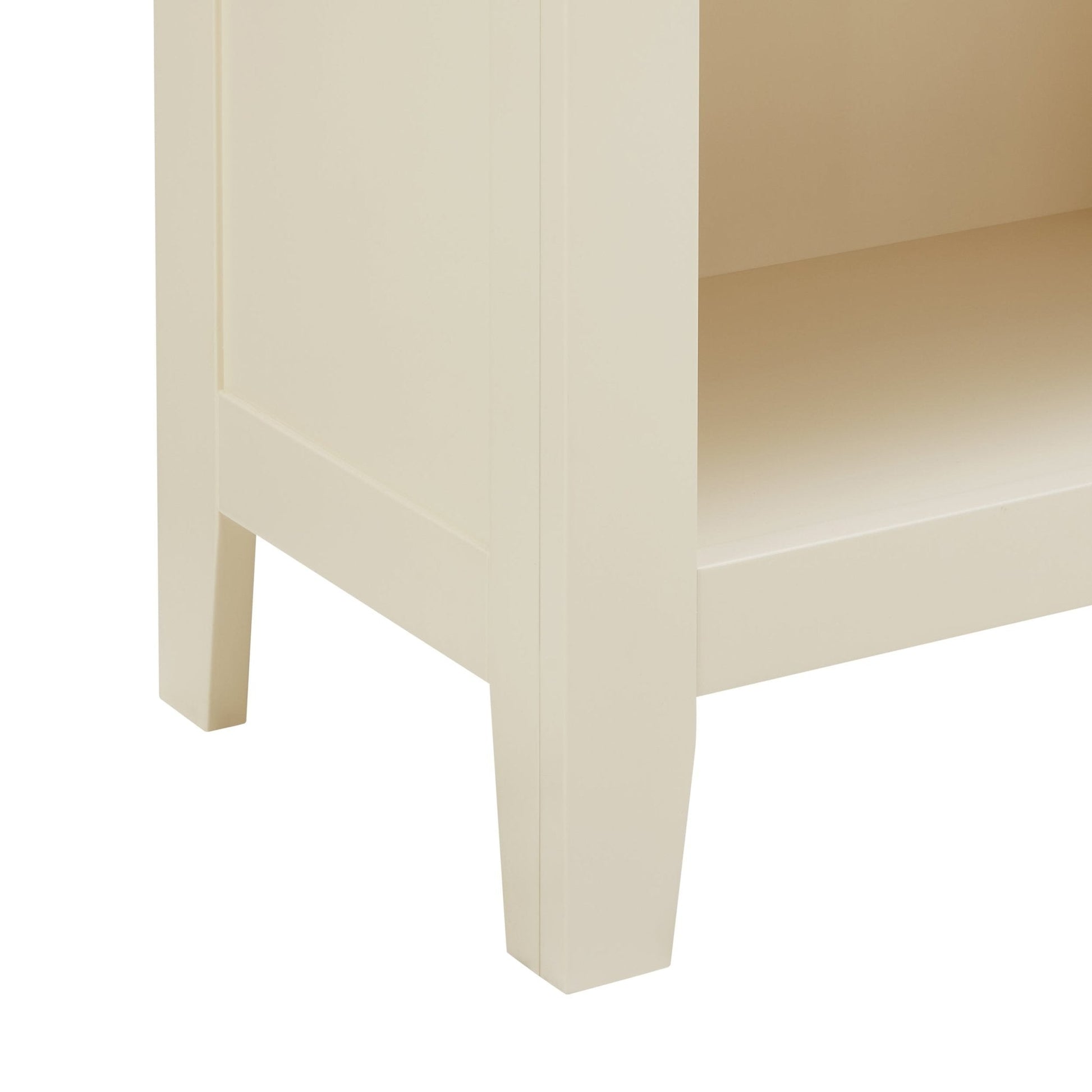 Nell Tall Bookshelf - Cream - DUSK