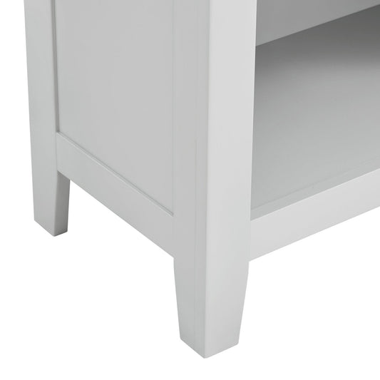 Nell Tall Bookshelf - Grey - DUSK